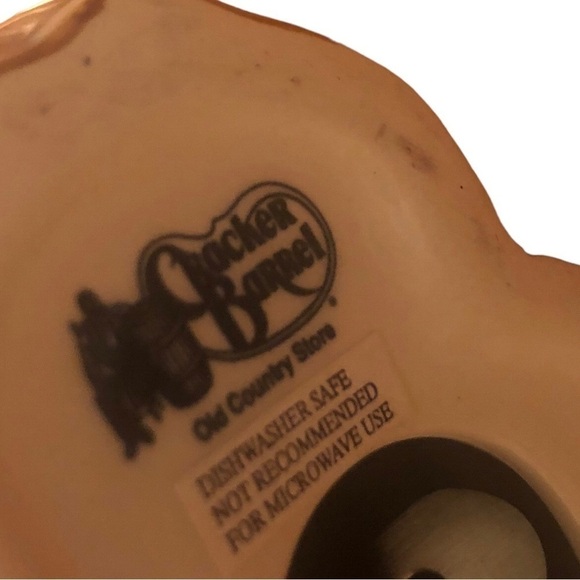 VTG Cracker Barrel Ceramic Santa With Measuring Spoons 7” Holiday Kitchen Decor - Picture 5 of 5